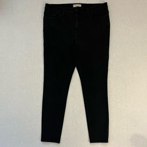 Madewell Denim Black Roadtripper Jeans